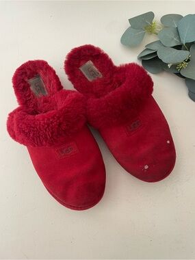 UGG Faux Fur Lined Cozy Slippers